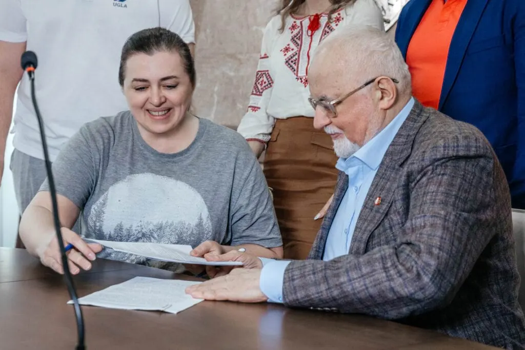 Підписання меморандуму UGLA і КНУБА