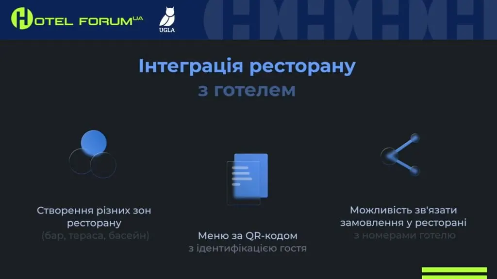 UGLA ERP/CRM на форумі для готельєрів