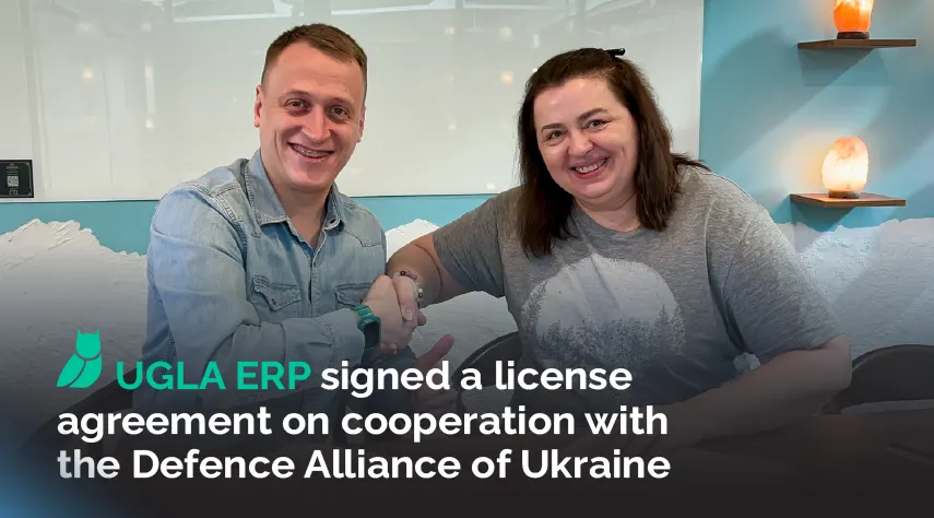 UGLA ERP's licence agreement with the Defence Alliance