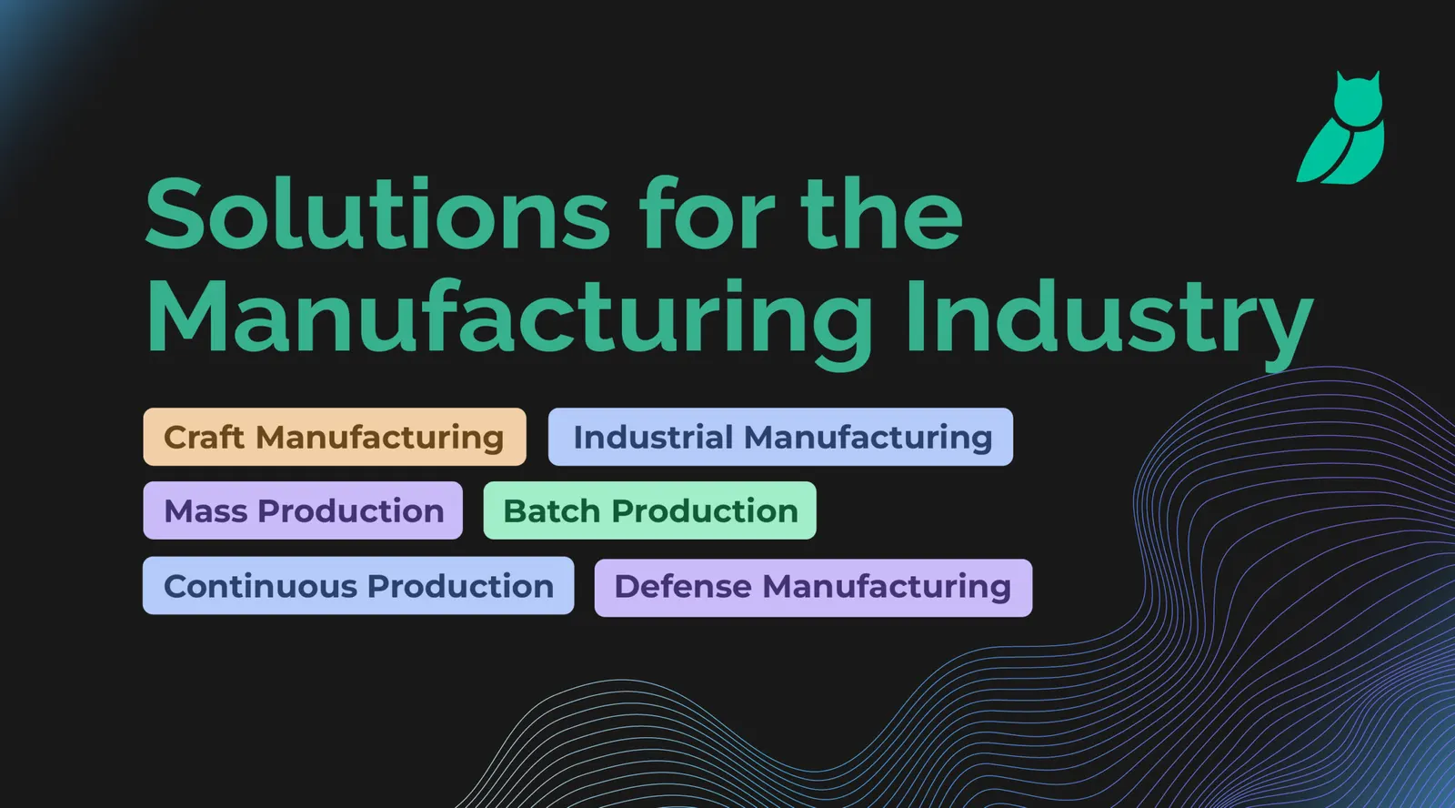 New Solution for Manufacturing and Defense Industries